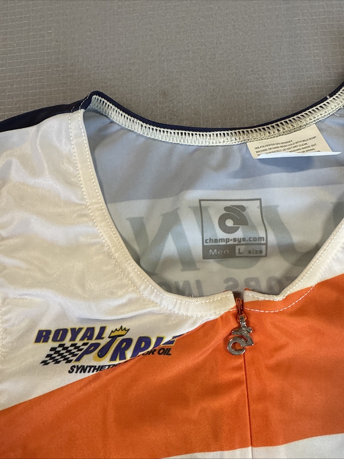 Champion System Men’s Tri Triathlon Top Large L (9433-G)