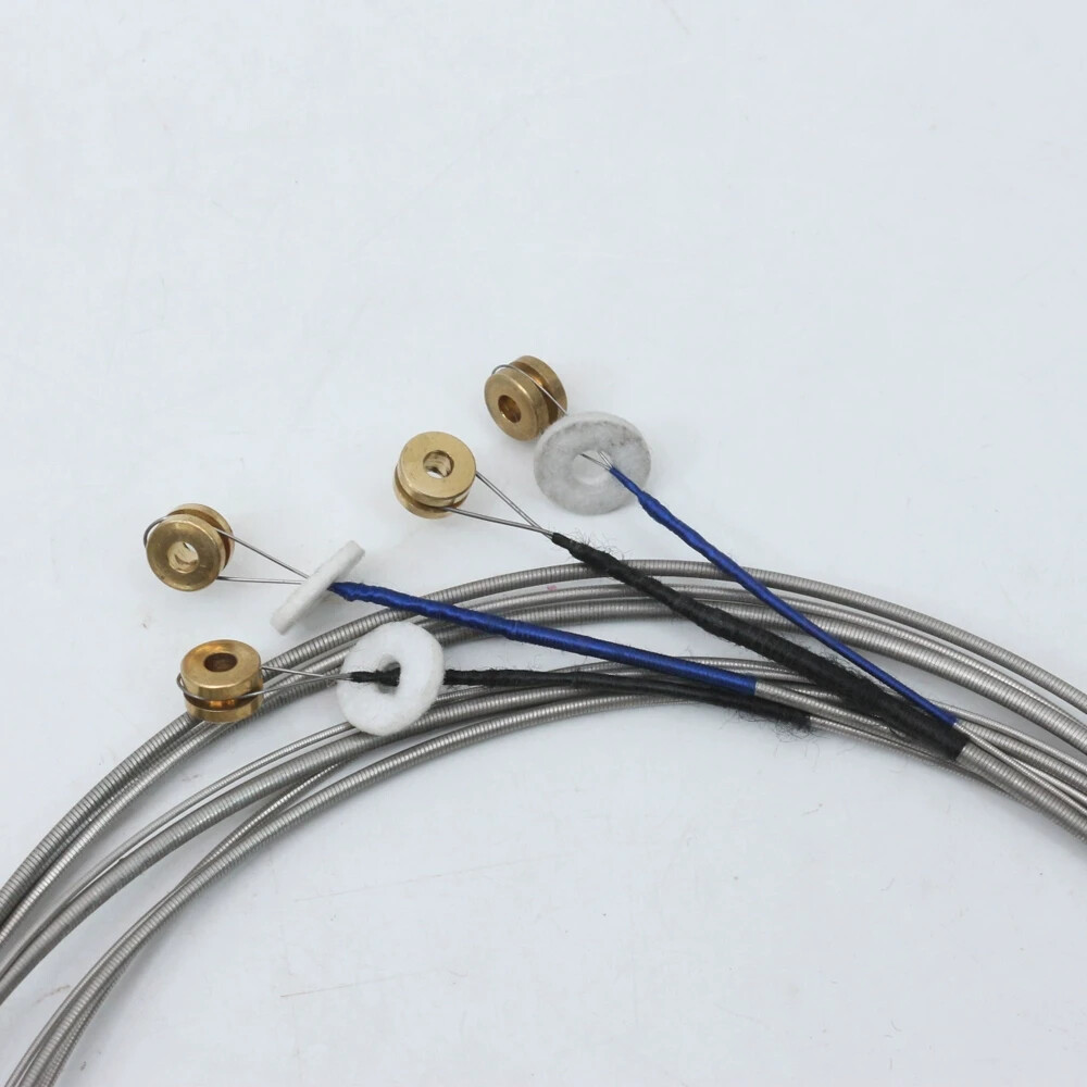 2 sets German silver Double Bass Strings, E A D G Contra Bass Strings