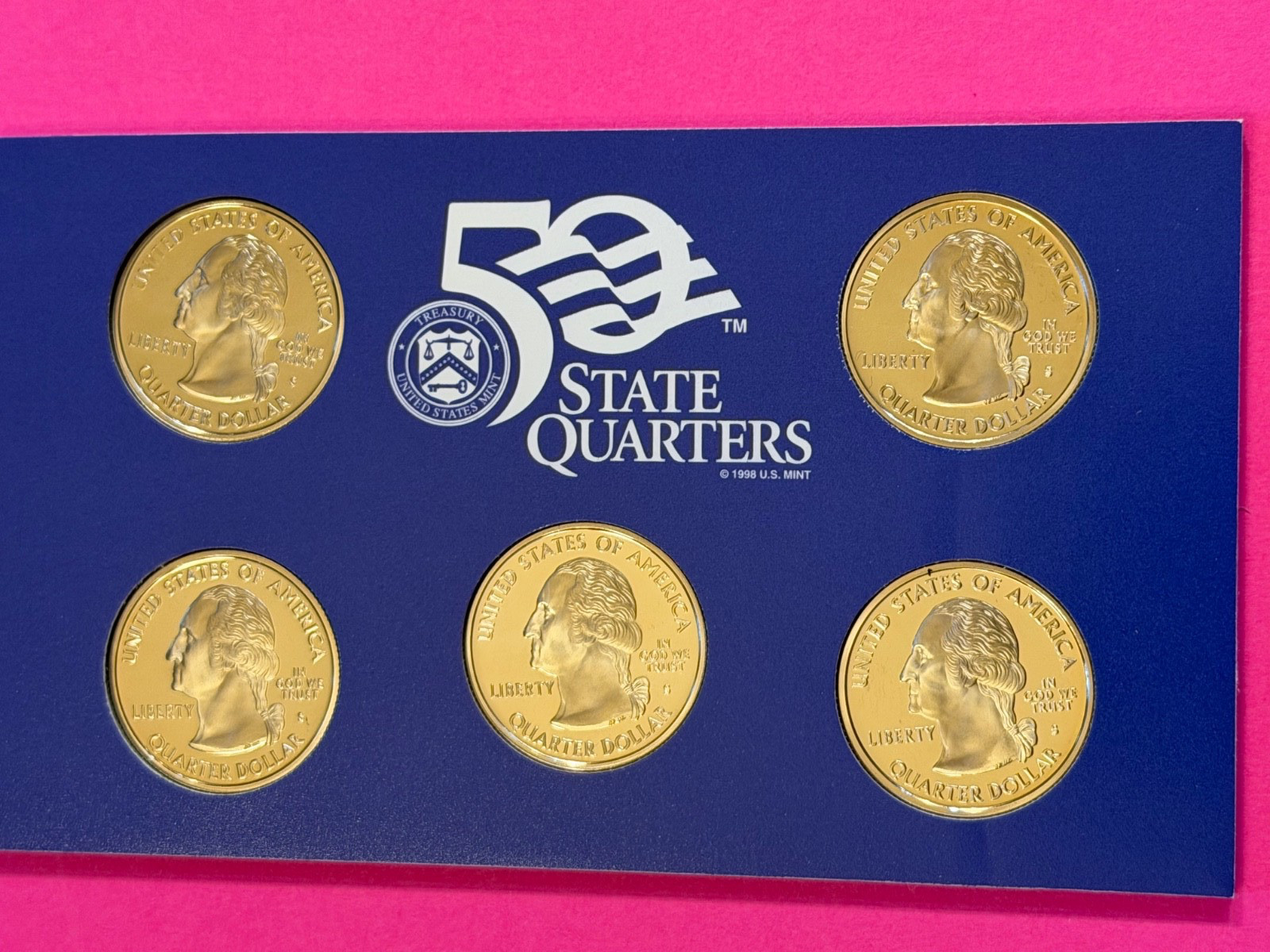 QUARTER MINT SET 2005 S S PROOF FREE SHIPPING