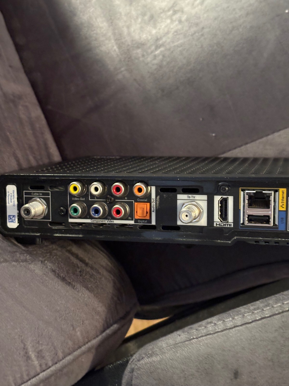 Xfinity Top Box Remote Data Record