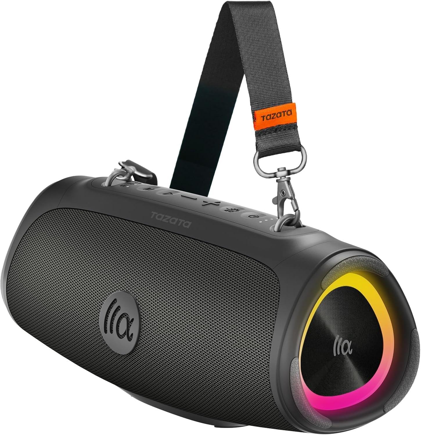 TAZATA Bluetooth Speaker Wireless, 90W Peak Loud Boombox Outdoor Speakers | IPX7