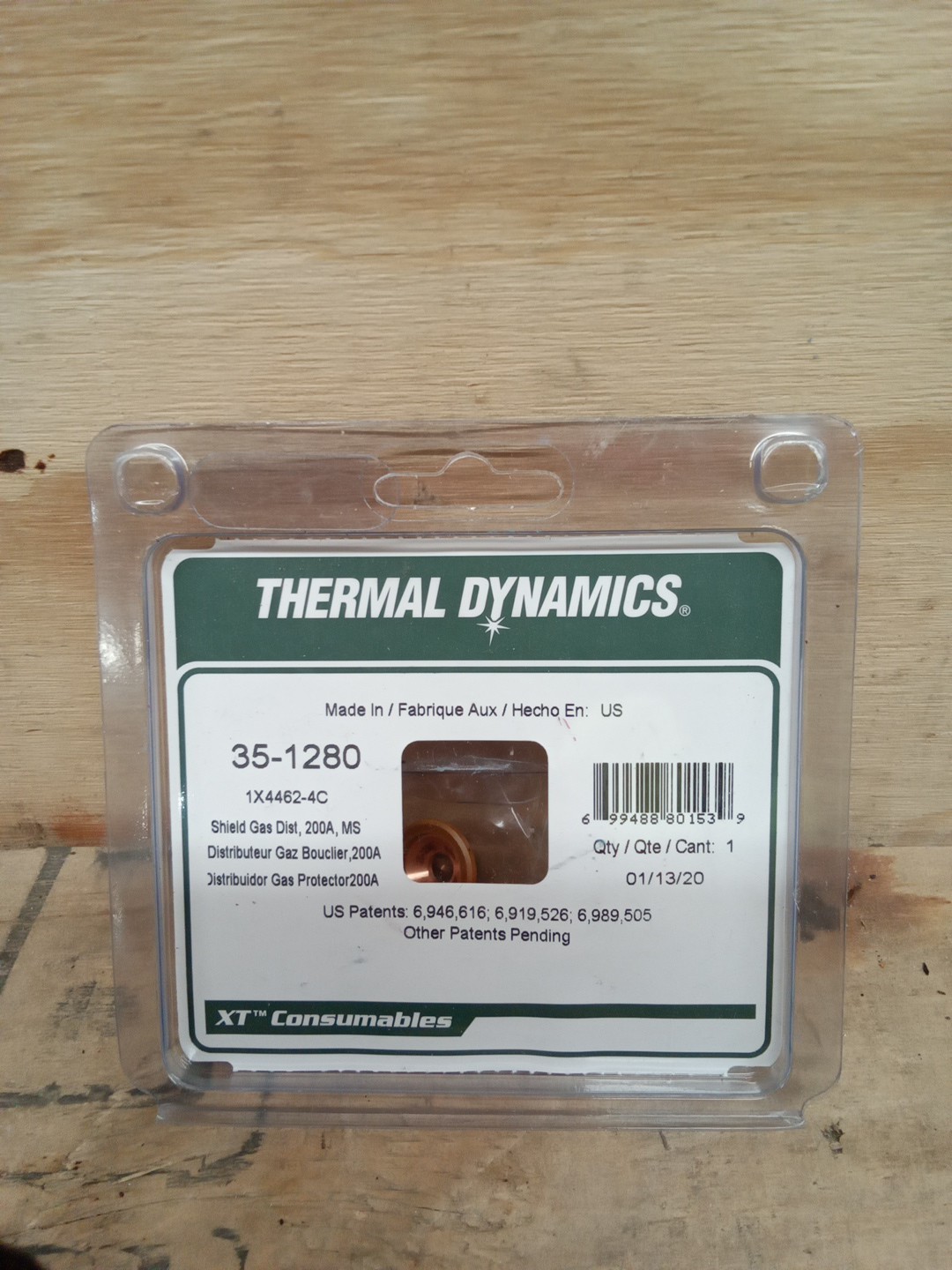 Thermal Dynamics 35-1280 Shield Gas Distributor 200A Ms