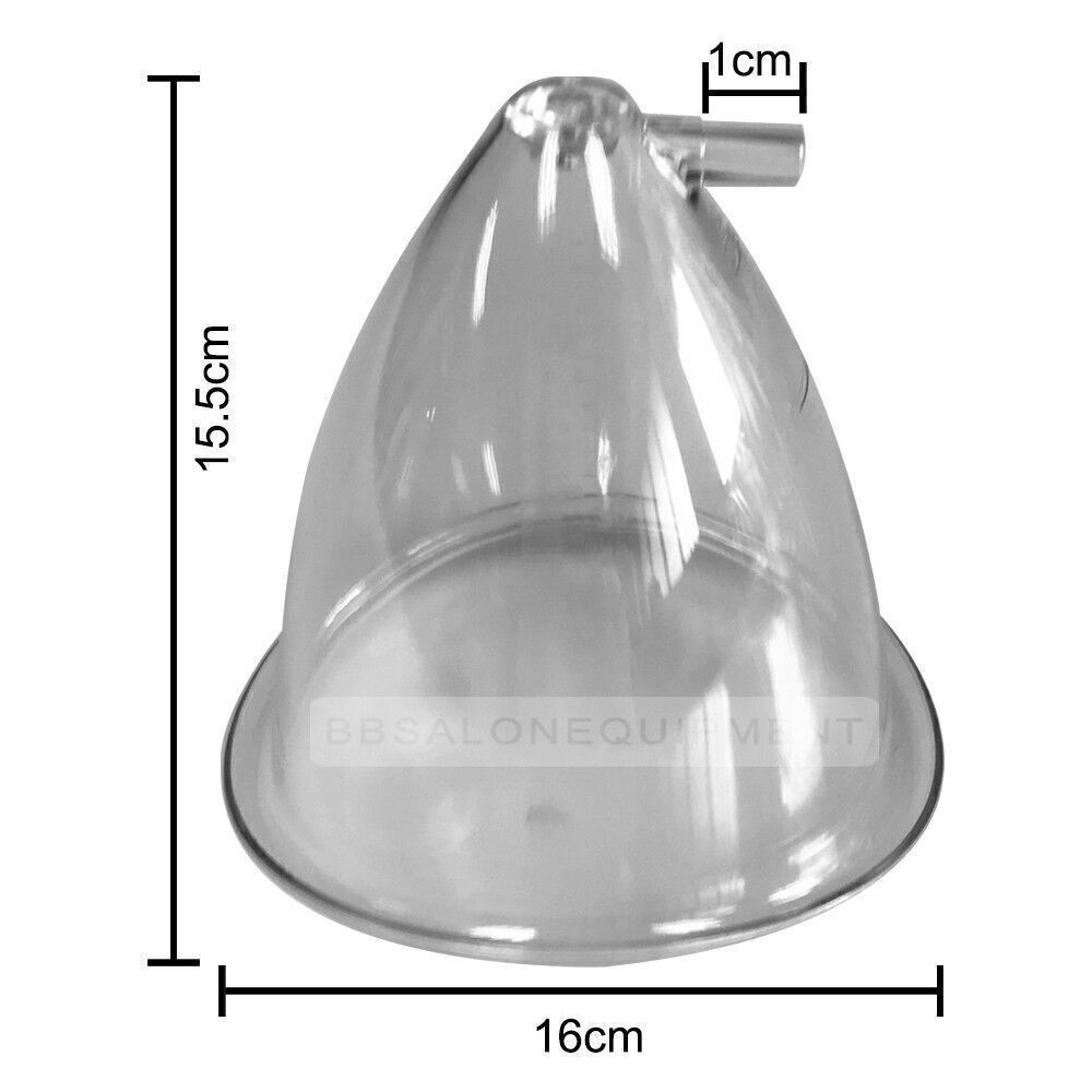 Replacement 60-120ml Plastic Breast Cup For Vacuum Breast Enhancement Machine