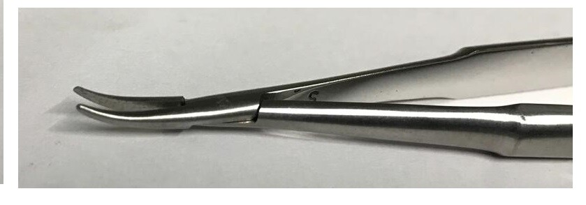 Barraquer Needle Holder, Non-Locking - Ophthalmic Needle Holders (2 piece)