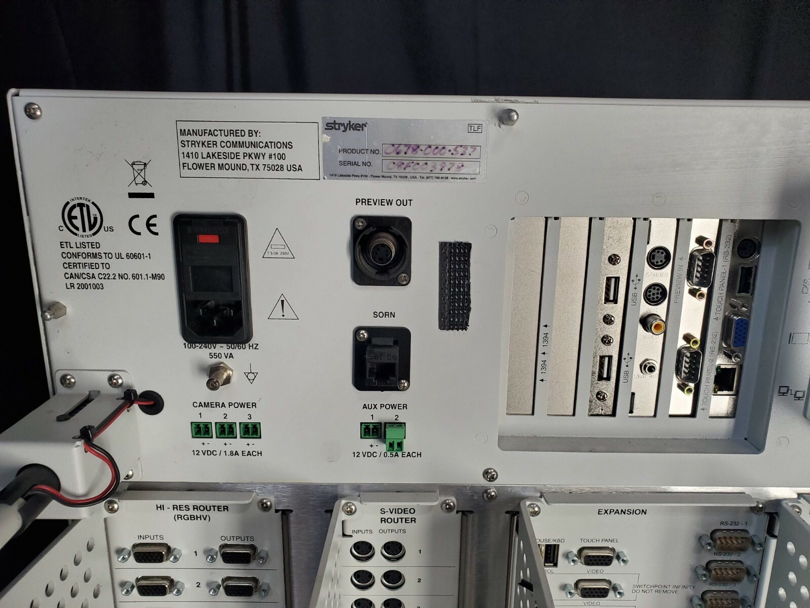 Stryker i2 Switch Point Infinity2 Audio Video Direct Control System #1