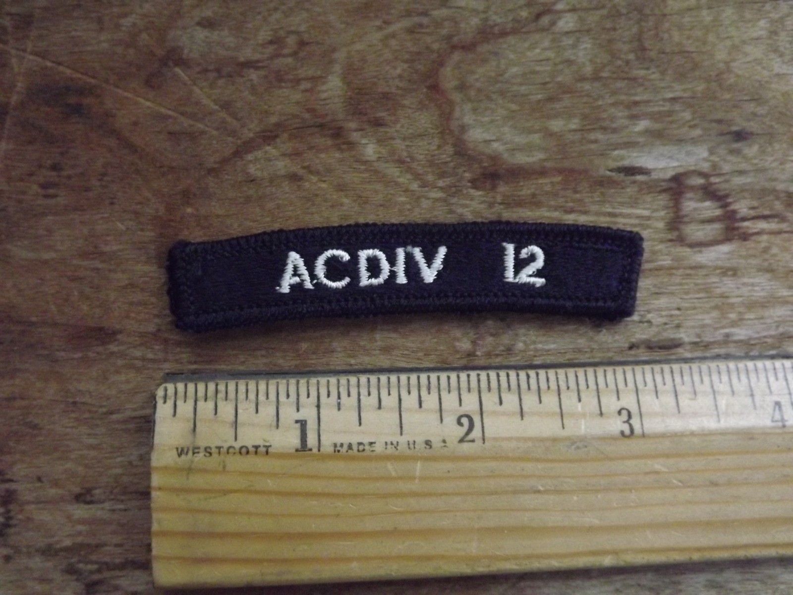 Navy ACDIV 12 Tab - Inv# C1868