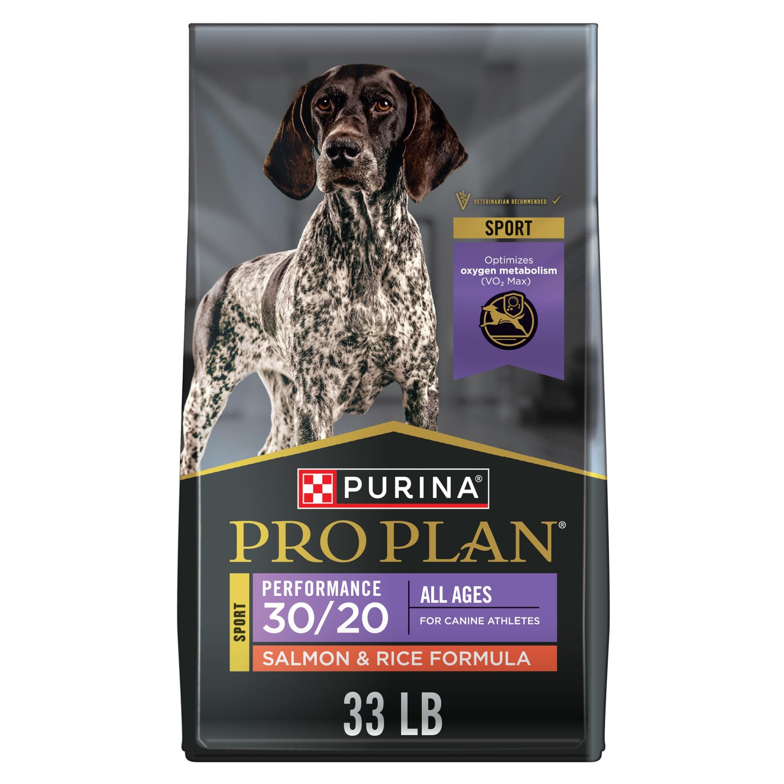 Purina Pro Plan High Protein Dog Food, Sport 30/20 Salmon and Rice Dog Food Dry