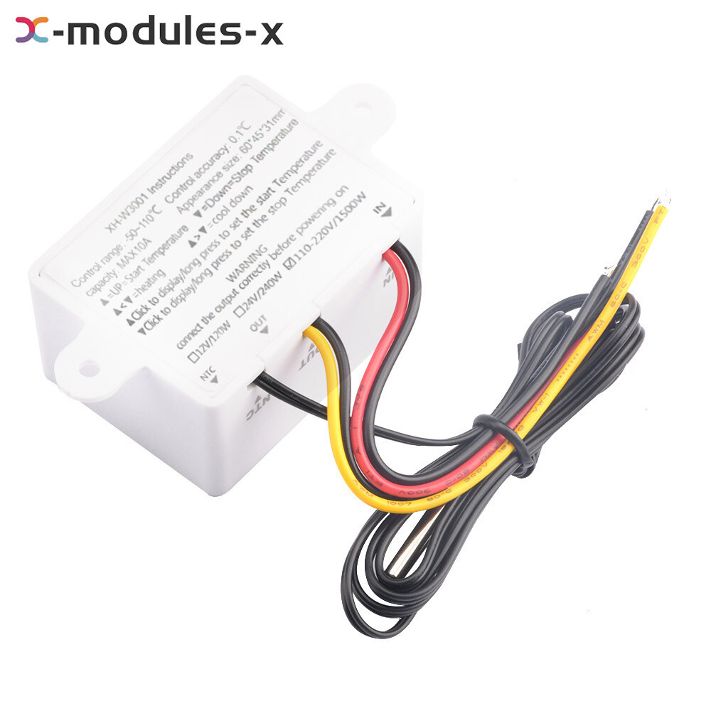W3001 AC 220V 10A LED Digital Temperature Controller Thermostat Control Switch