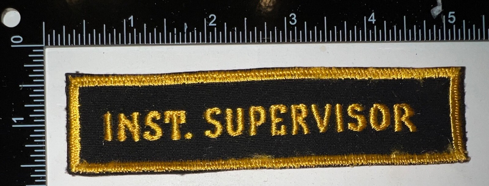 Cold War USAF US Air Force Instructor Supervisor Technician Patch