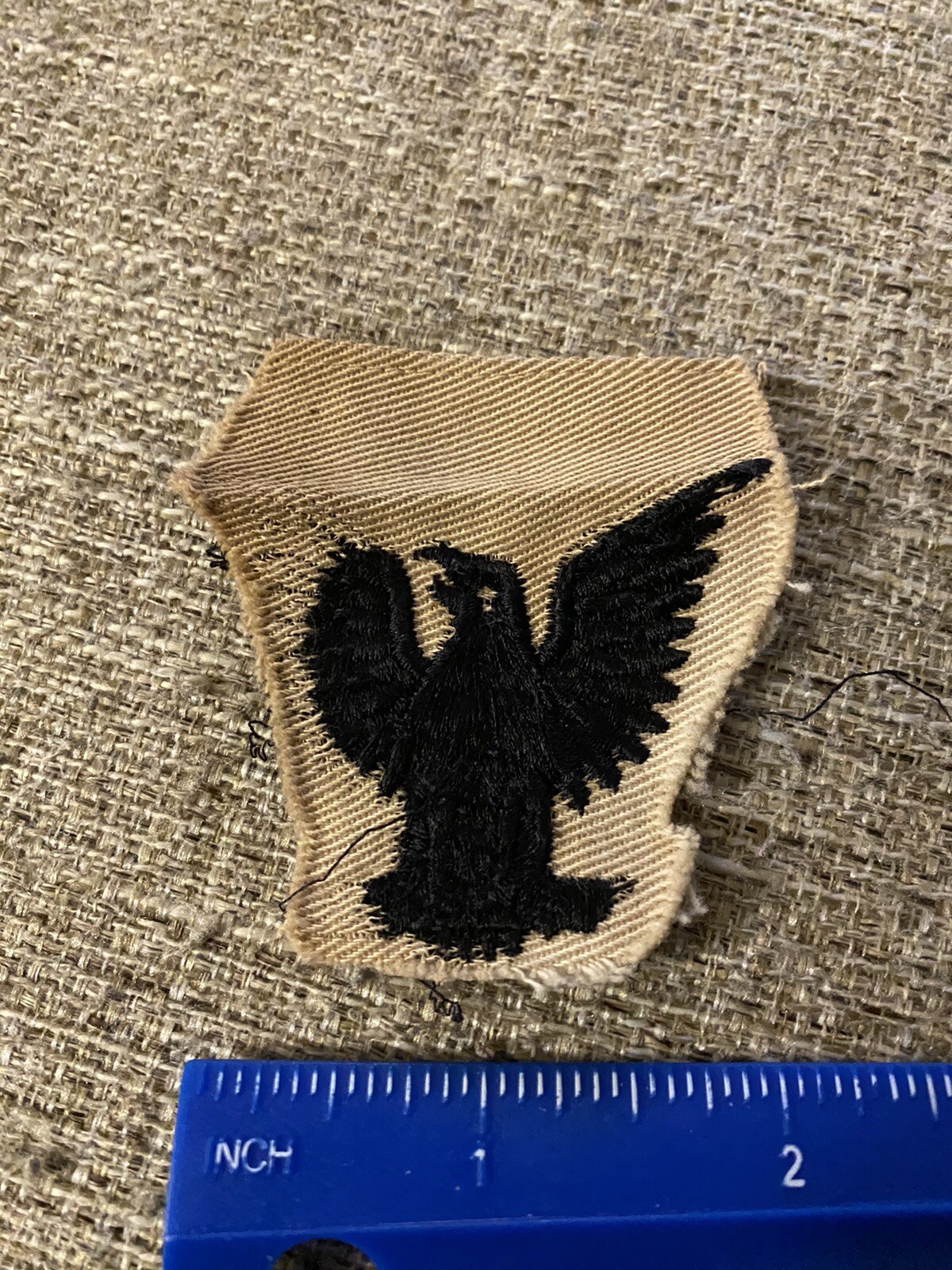 USN US Navy Eagle From Tan Rate Rating Patch