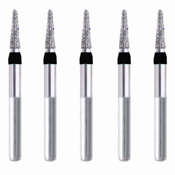 Conical Dome End 1.6 mm Dia Xtra Coarse Diamond Bur 5/PK [1686-194.16EC7]