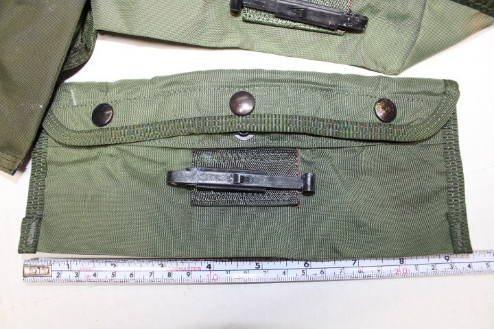 US Military Issue .223 5.56 Rifle Gun Cleaning Kit Pouch Nylon Od Green Case 1