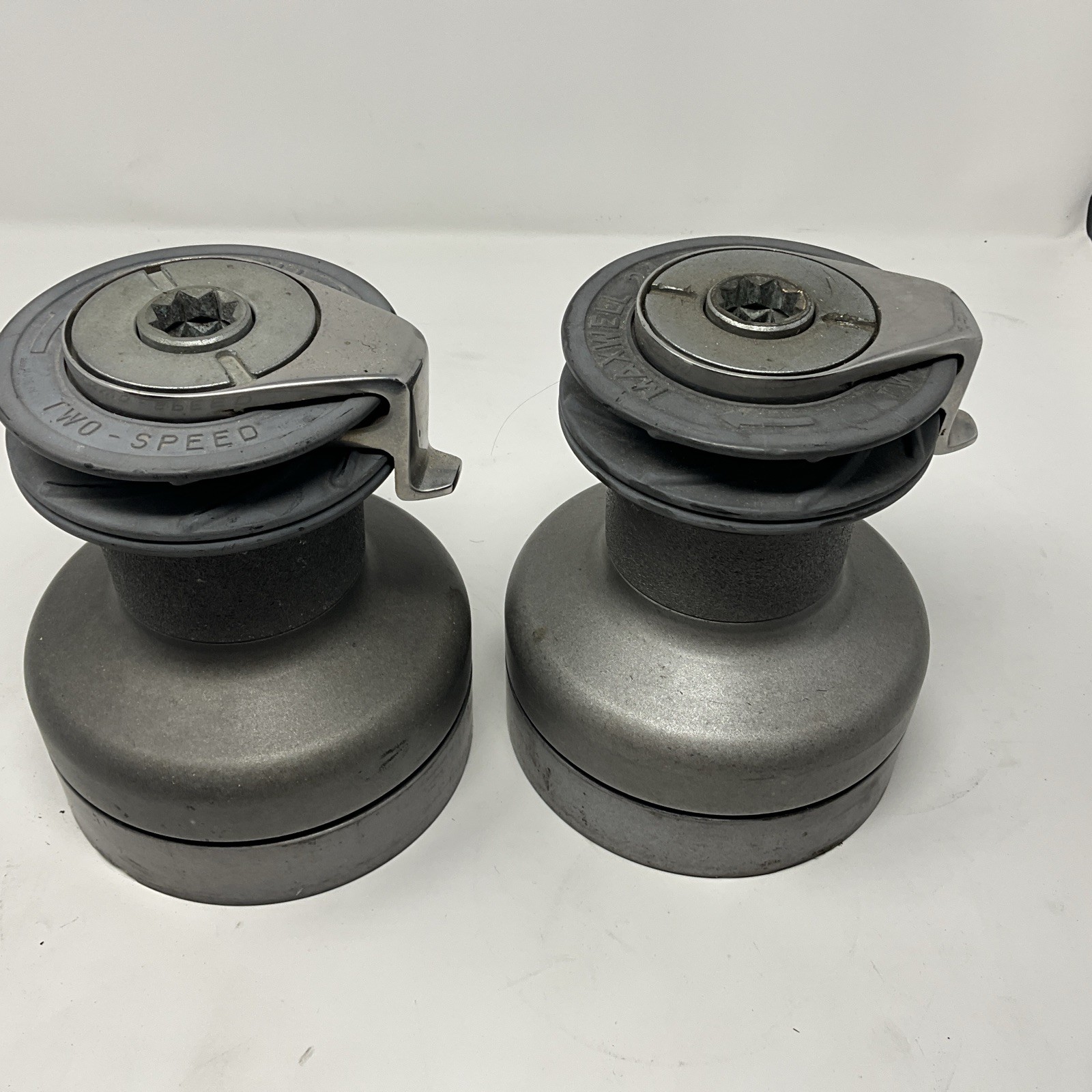 Maxwell 24 Two Speed Self Tailing Sailboat Winches Ocean Pair