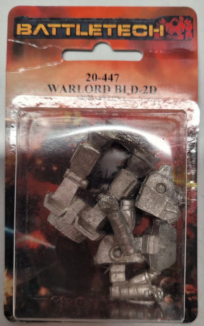 Battletech 20-447 Warlord BLD-2D Mech Miniature (*See Per Order Flat Rate Shippi
