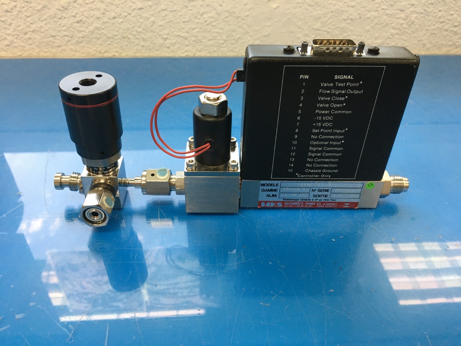 MKS 1259C-00050RV Mass Flow Controller 50 SCCM Ar