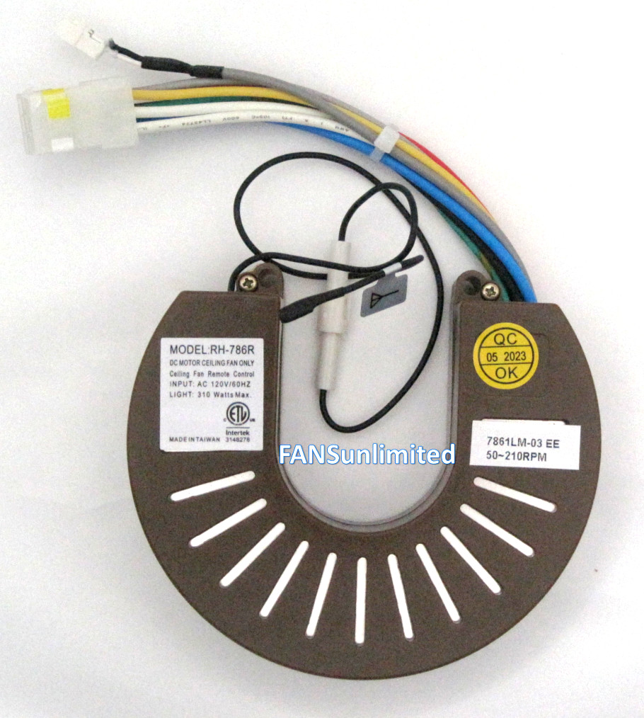 Ceiling Fan RH-786R DC Replacement Receiver 7861LM-03EE     (NOT FOR CASABLANCA)