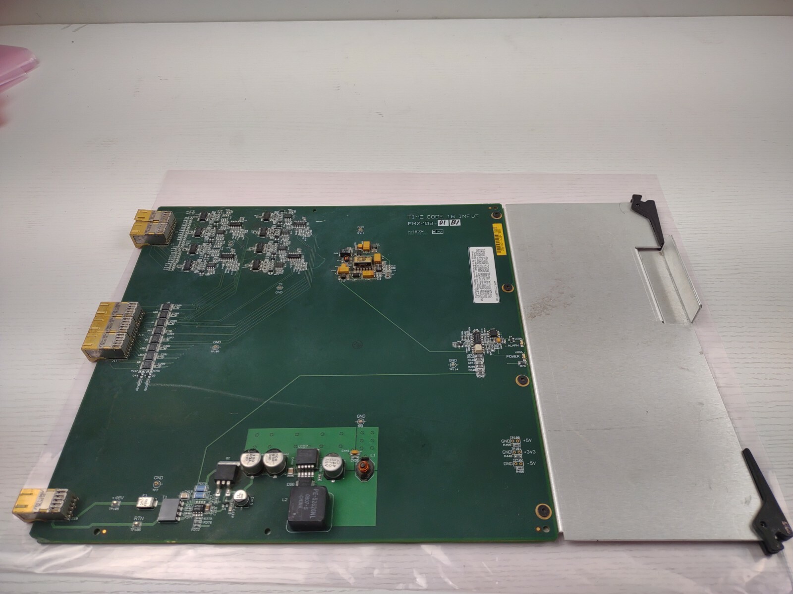 NVision EM0408 Time Code 16 Input Plug-In Module Card
