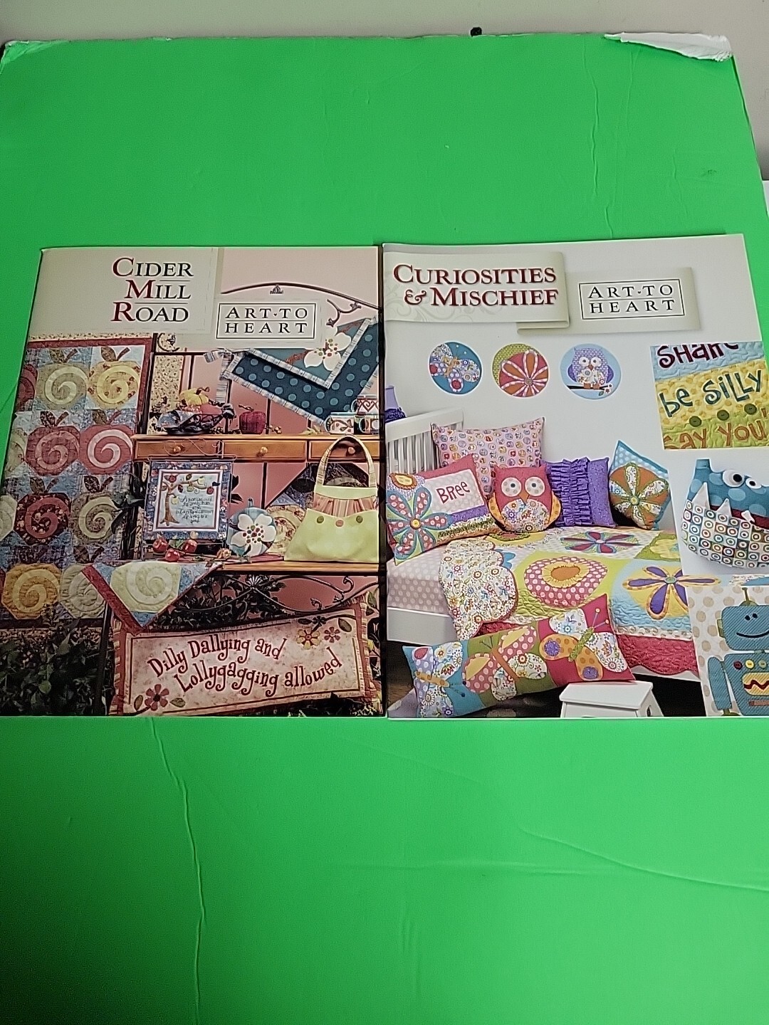 2 Art-to-Heart BOOKS Cider Mill Road #537B Curiosities & Mischief #546B