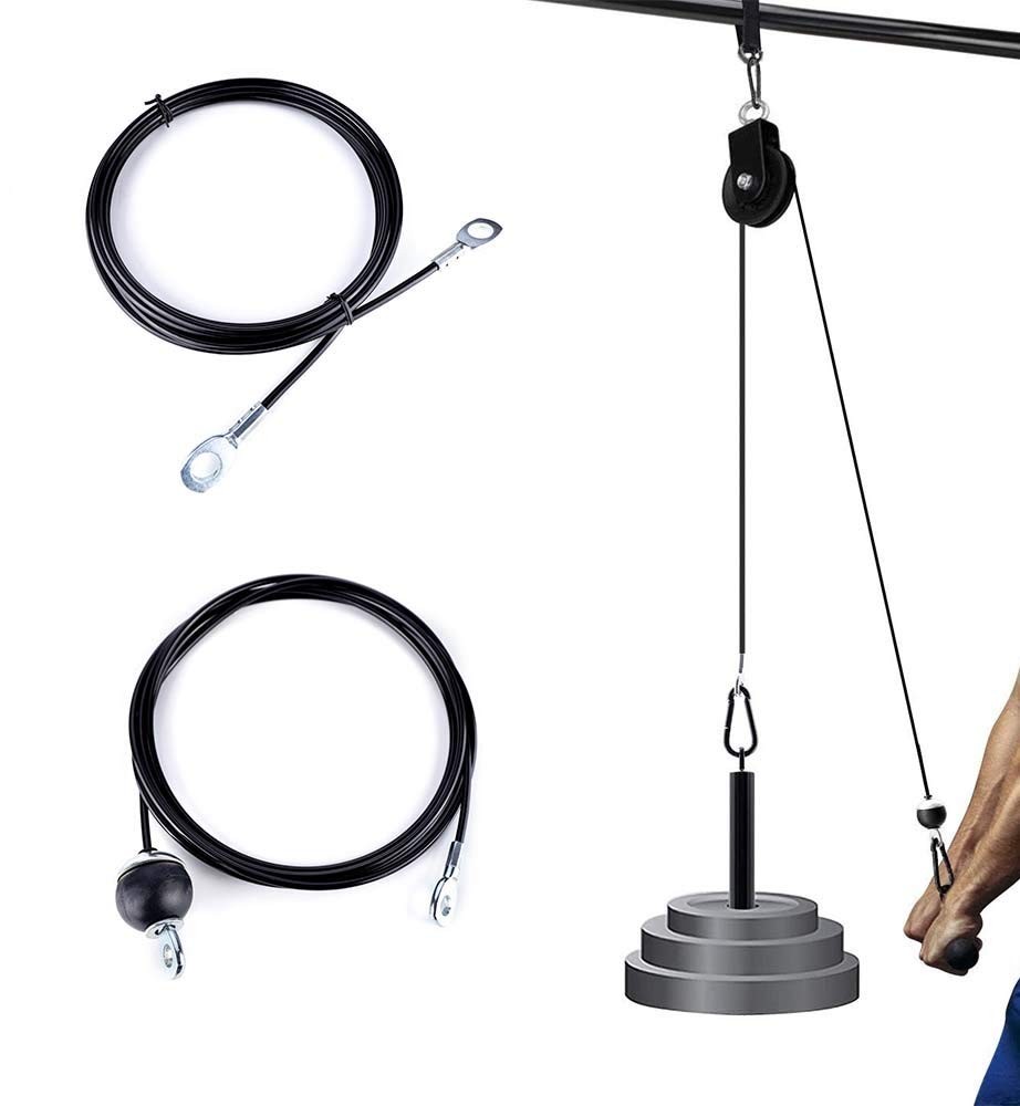 Fitness Pulley Cable,Replacement Cable Machine Accessories,Cable Pulley Attac...