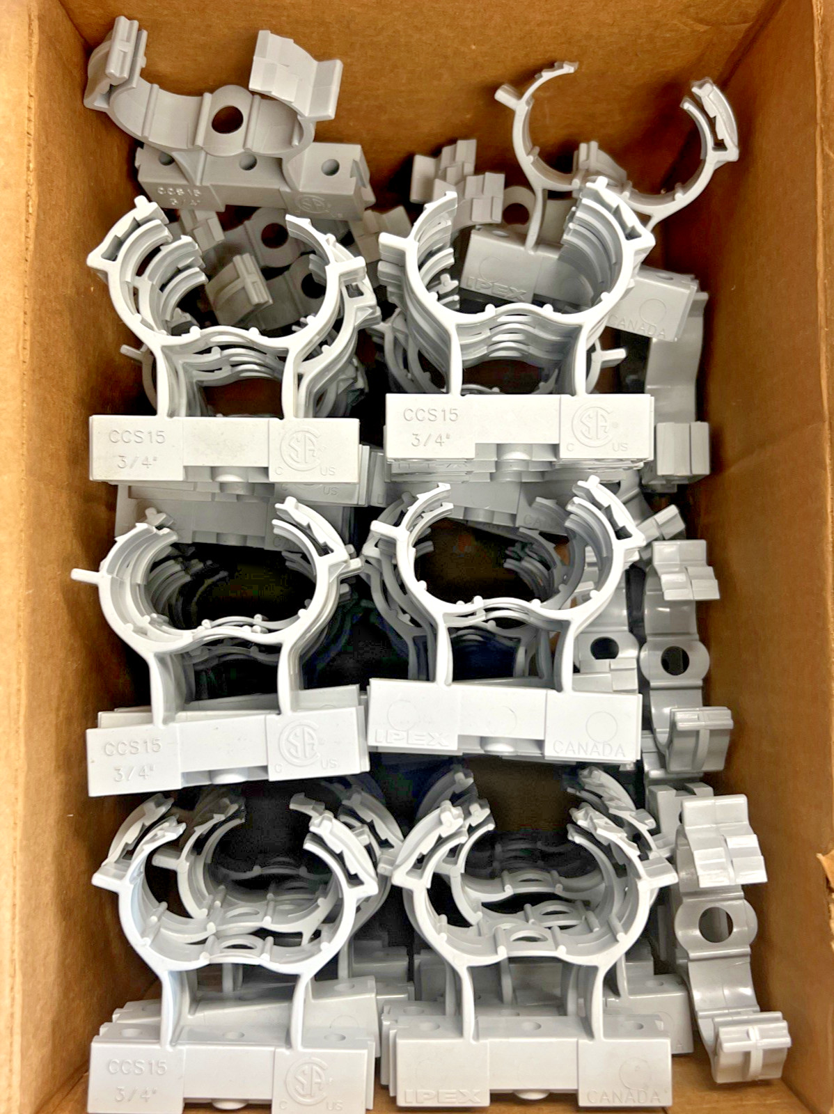 Scepter Ipex 077796 (CSS15)(Box of 70) 3/4" NonMetallic Conduit Clamp Spacer