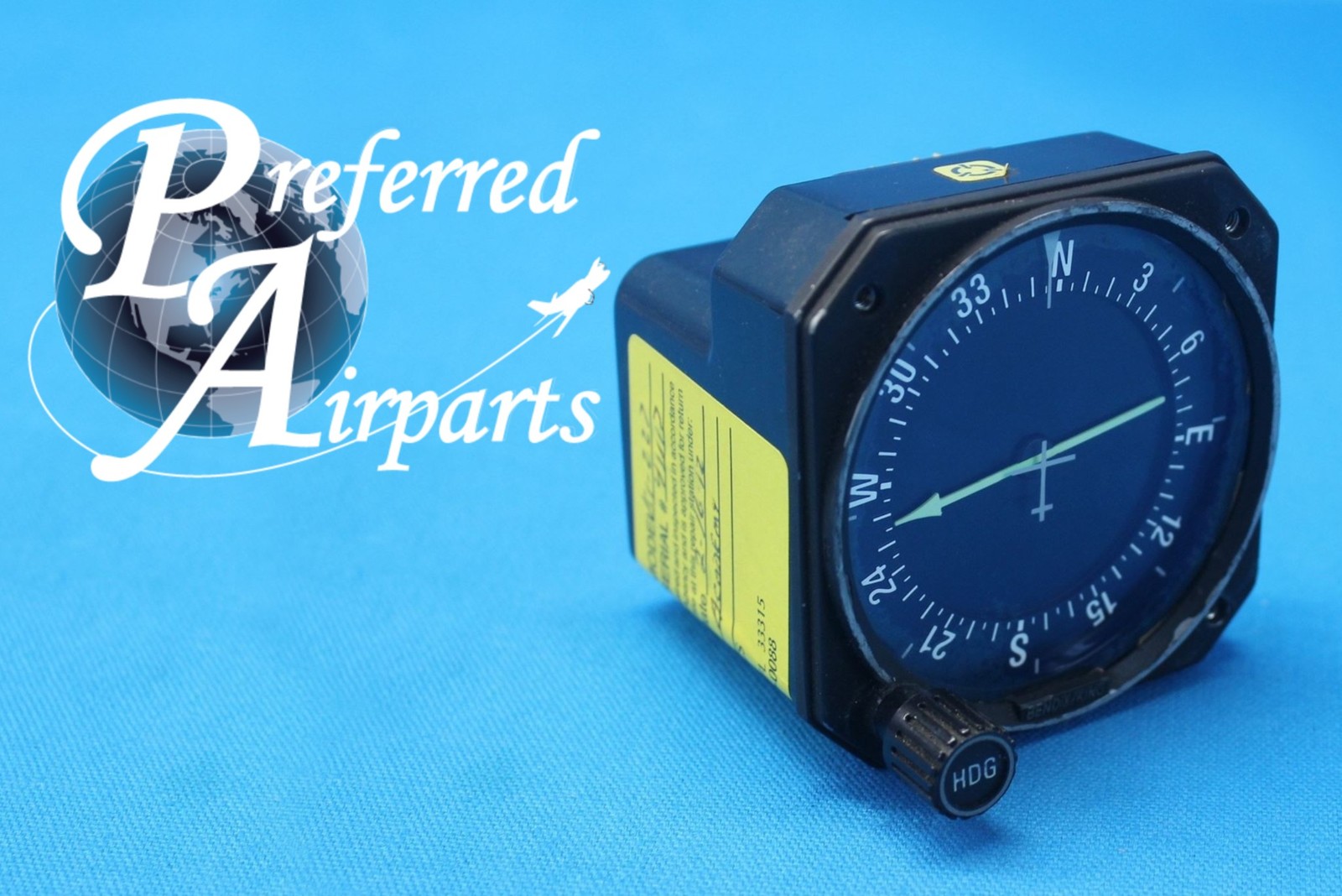 Repaired with 8130 Bendix King KI-227 ADF Indicator P/N: 066-3063-00 (27533)