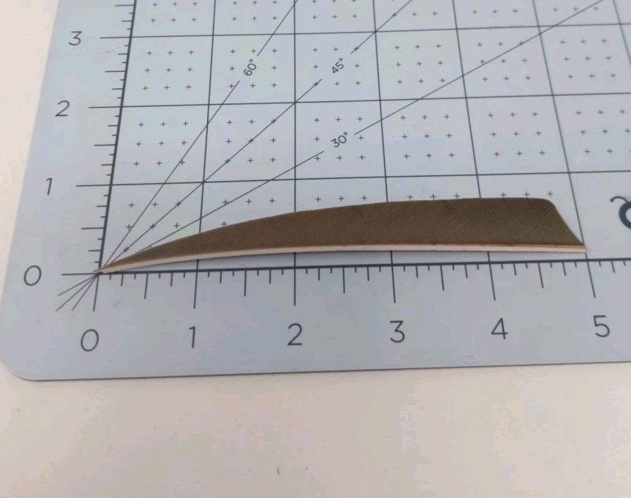 100 Pack Archery Arrow Feathers 5" Left Wing: Shield Brown