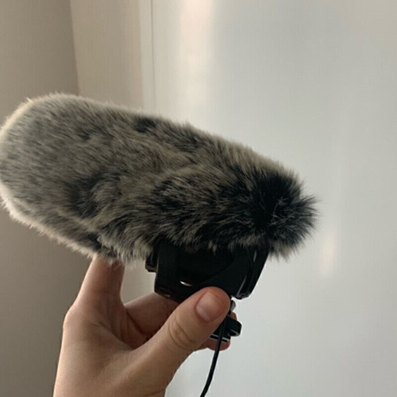 Outdoor Furry Windscreen Windshield for Rode VideoMic Pro+ Plus Mic Microphone