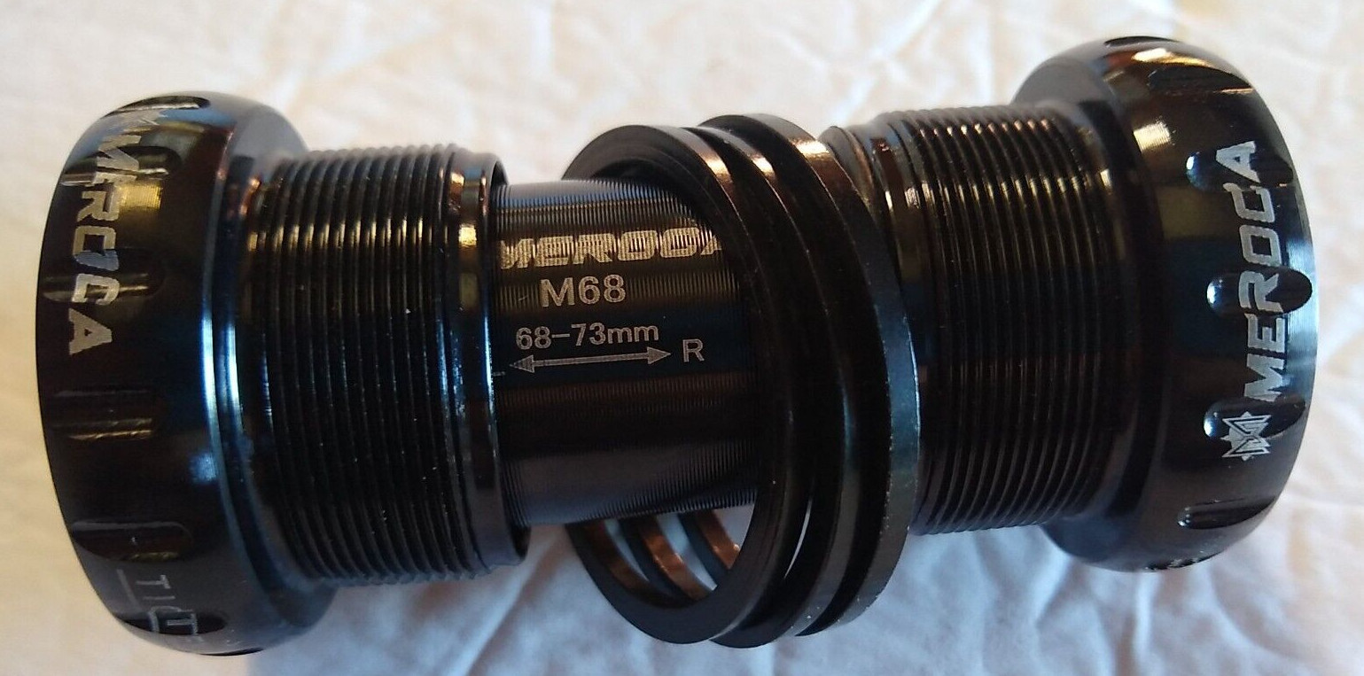 Meroca M68 Bottom Bracket Black Bike/Cycling