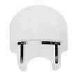 NC Dakota 3.0 Tall Windshield Clear Low Signal Mount Low Rider 87-92
