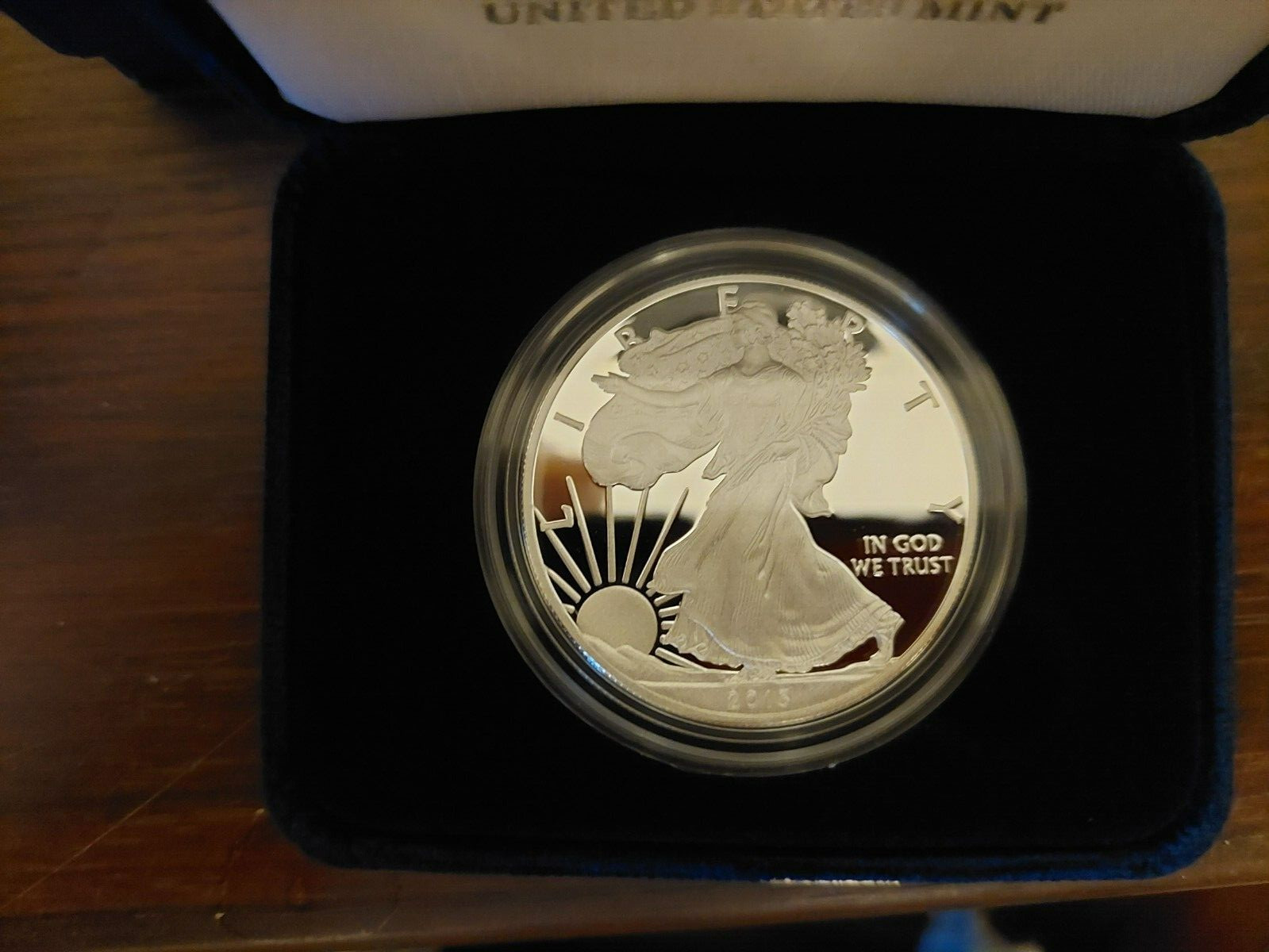 2013 Proof American Eagle with CoA & Box
