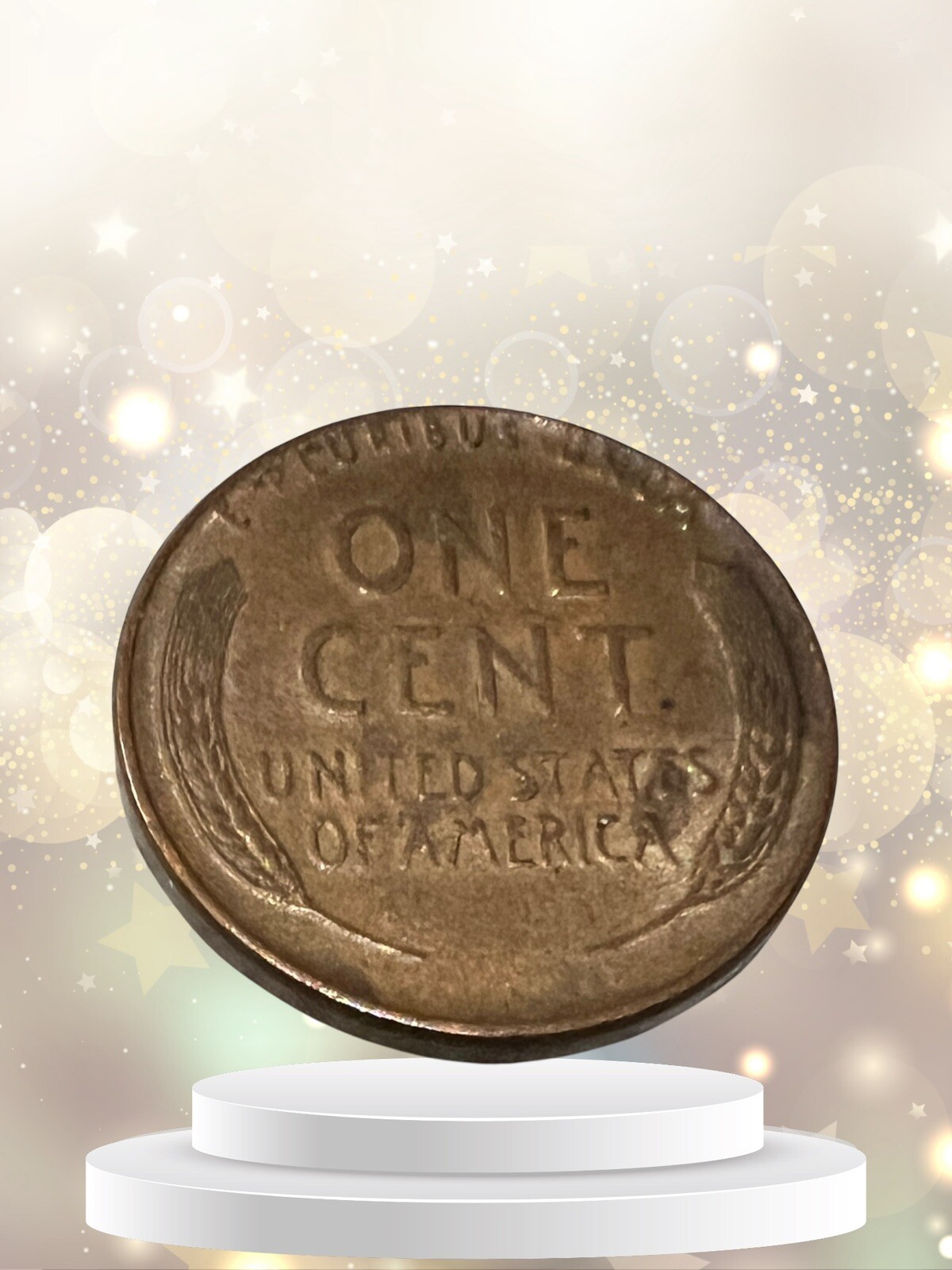 1944 Lincoln Wheat Penny ERRORS On Obverse & Reverse (#1)