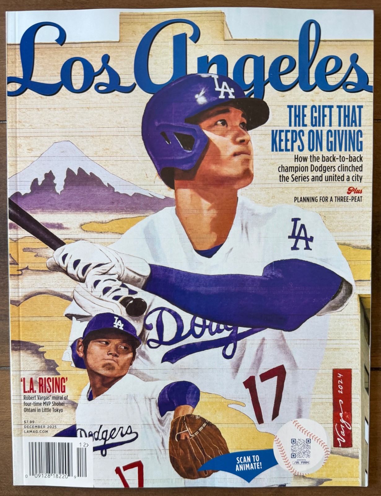 Los Angeles Magazine December 2025- Shohei Ohtani