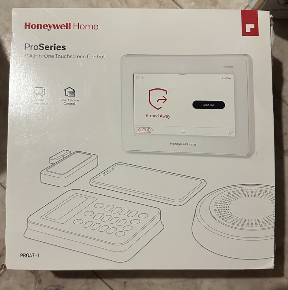 HONEYWELL HOME PROA7-1 Pro Series Mid-Range 7" All-in-One Touchscreen Control