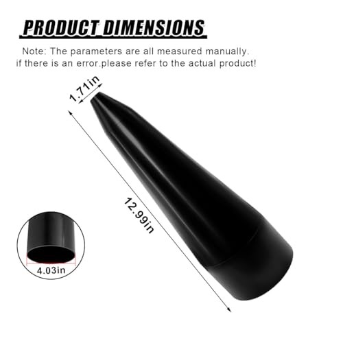 CV Boot Installation Cone Tool, Plastic Stretch CV Boot Expander Tool Black