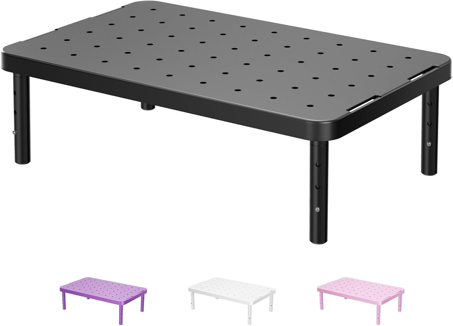 Computer Monitor Stand for Desk, Adjustable Laptop Riser, Desk Monitor Stand Und