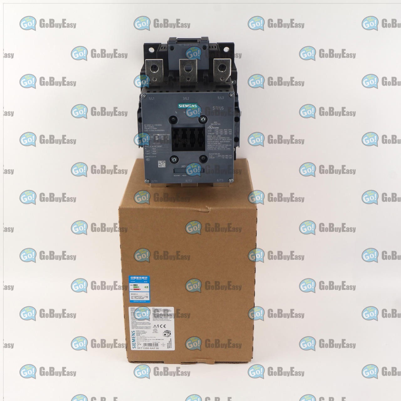 1PCS New SIEMENS Contactor 3RT1066-6AF36 3RT1 066-6AF36 3RT10666AF36