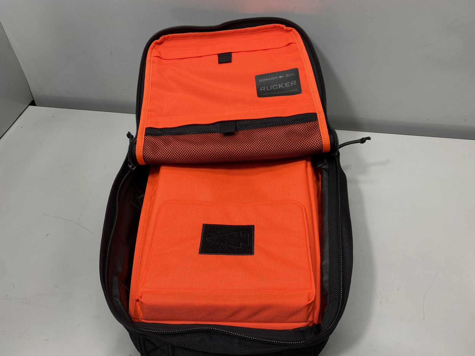 Go Ruck - Rucker 4.0 Backpack Blackout/Orange - 20L