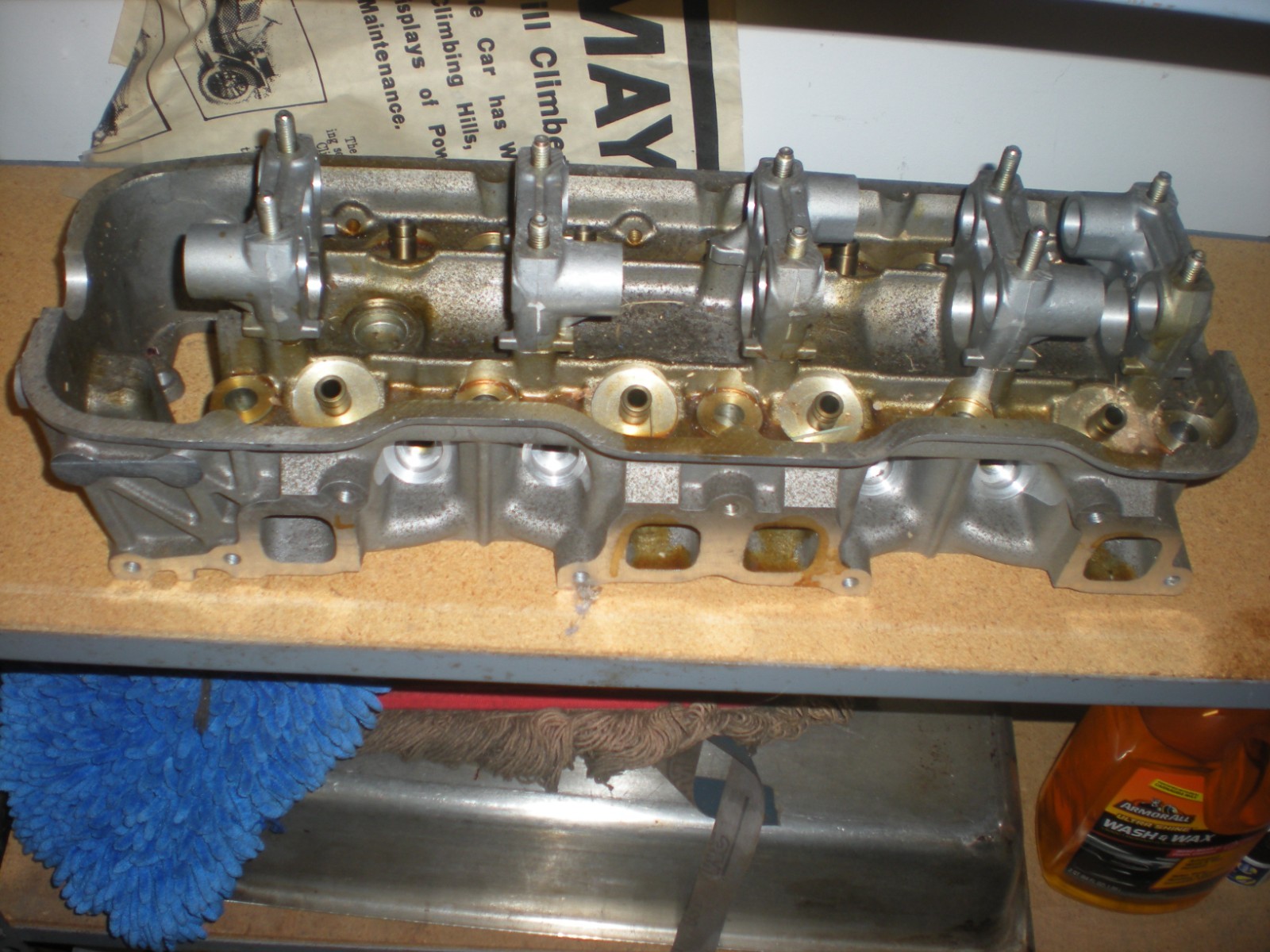 Genuine Isuzu OEM Cylinder Head Bare; 8-94310174-0