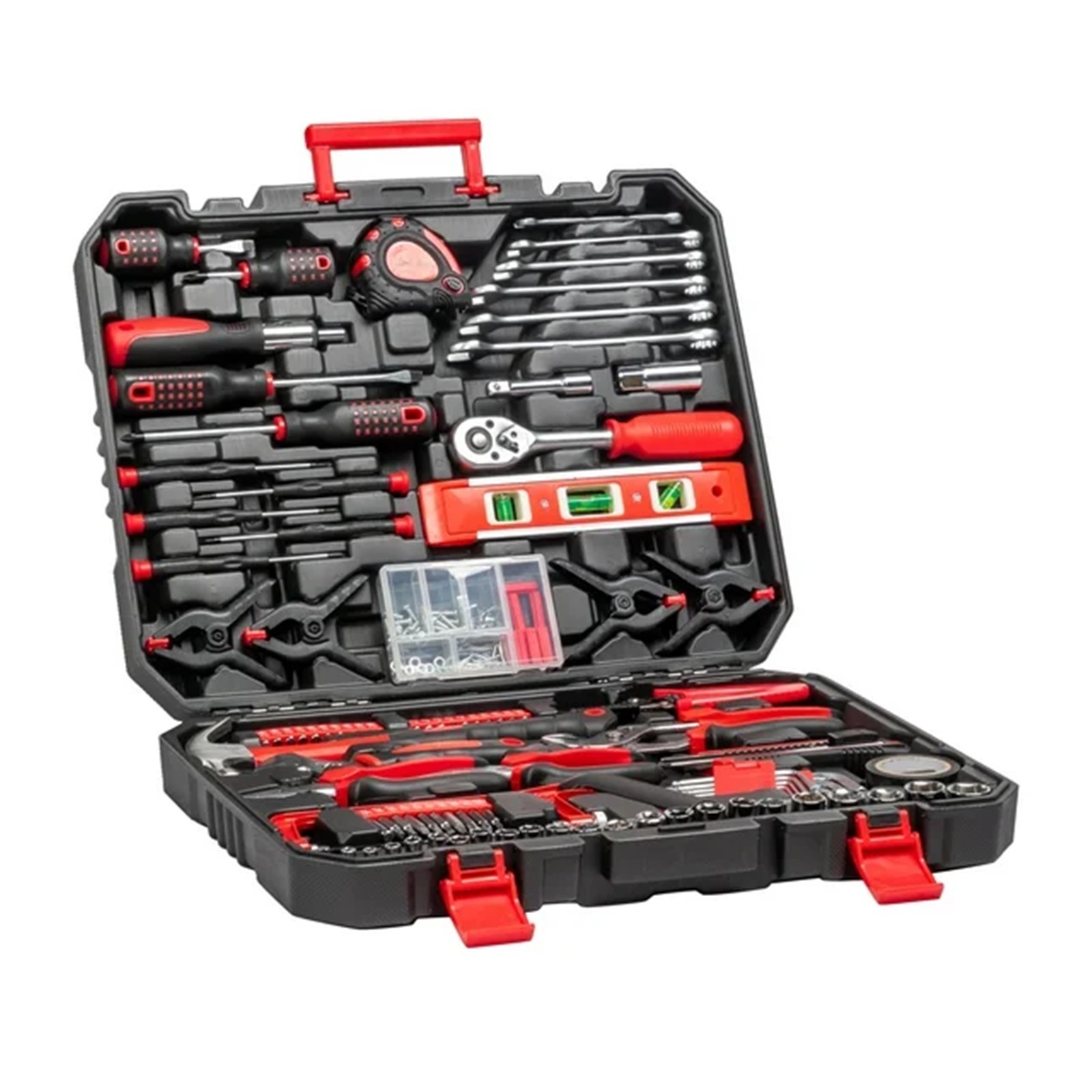 198PCS Tool Set with combination wrench Screwdriver 4 types pliers