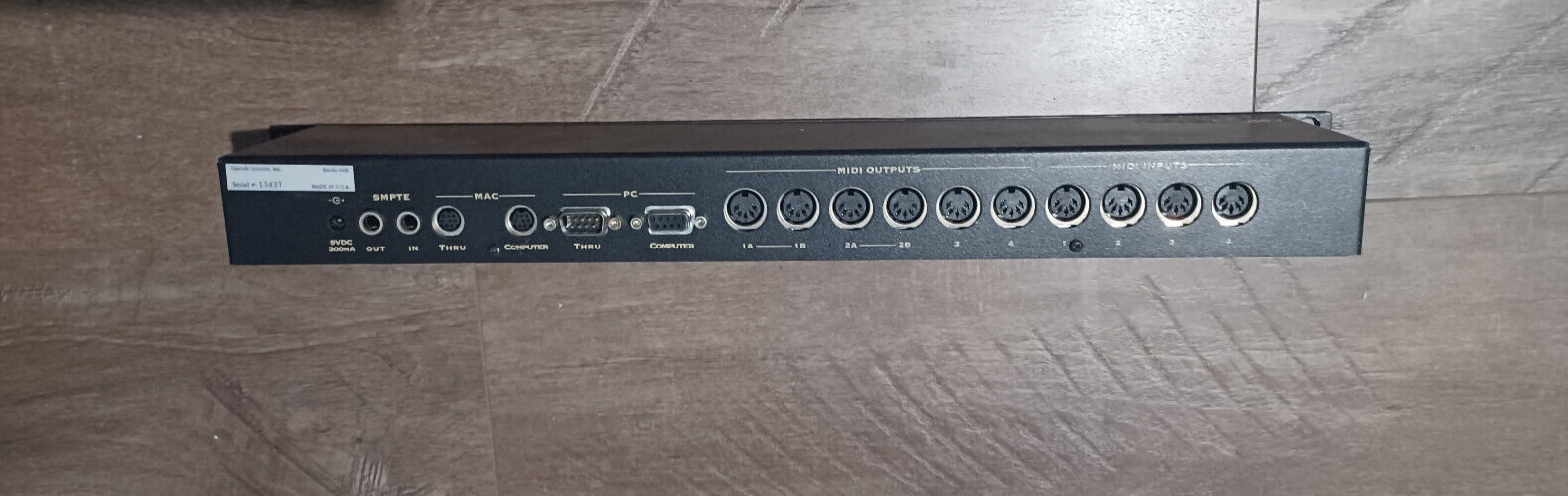 OPCODE STUDIO 64X - 64-Channel Midi Interface / Patchbay - Not Working/For Parts
