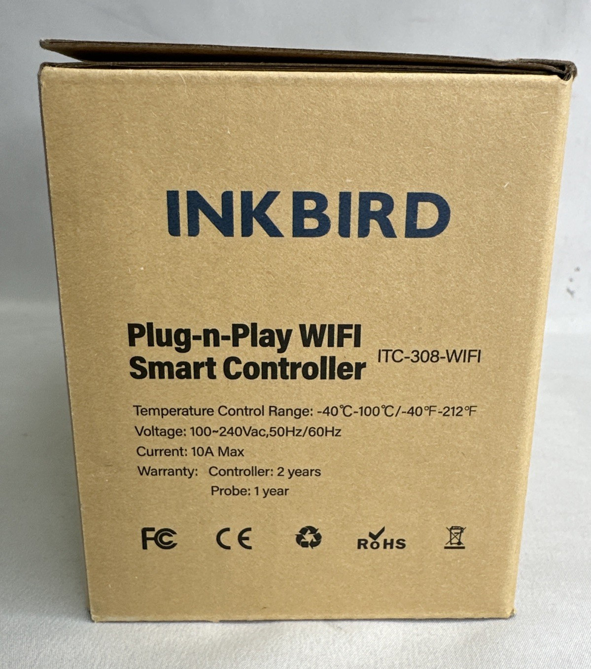 Inkbird WiFi ITC-308 Digital Temperature Controller Thermostat Remote - New