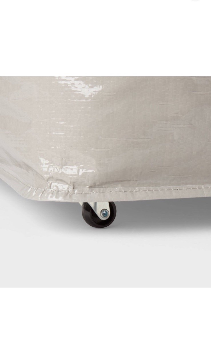 Storage Bag with Wheels Spaceship Gray - Brightroom™