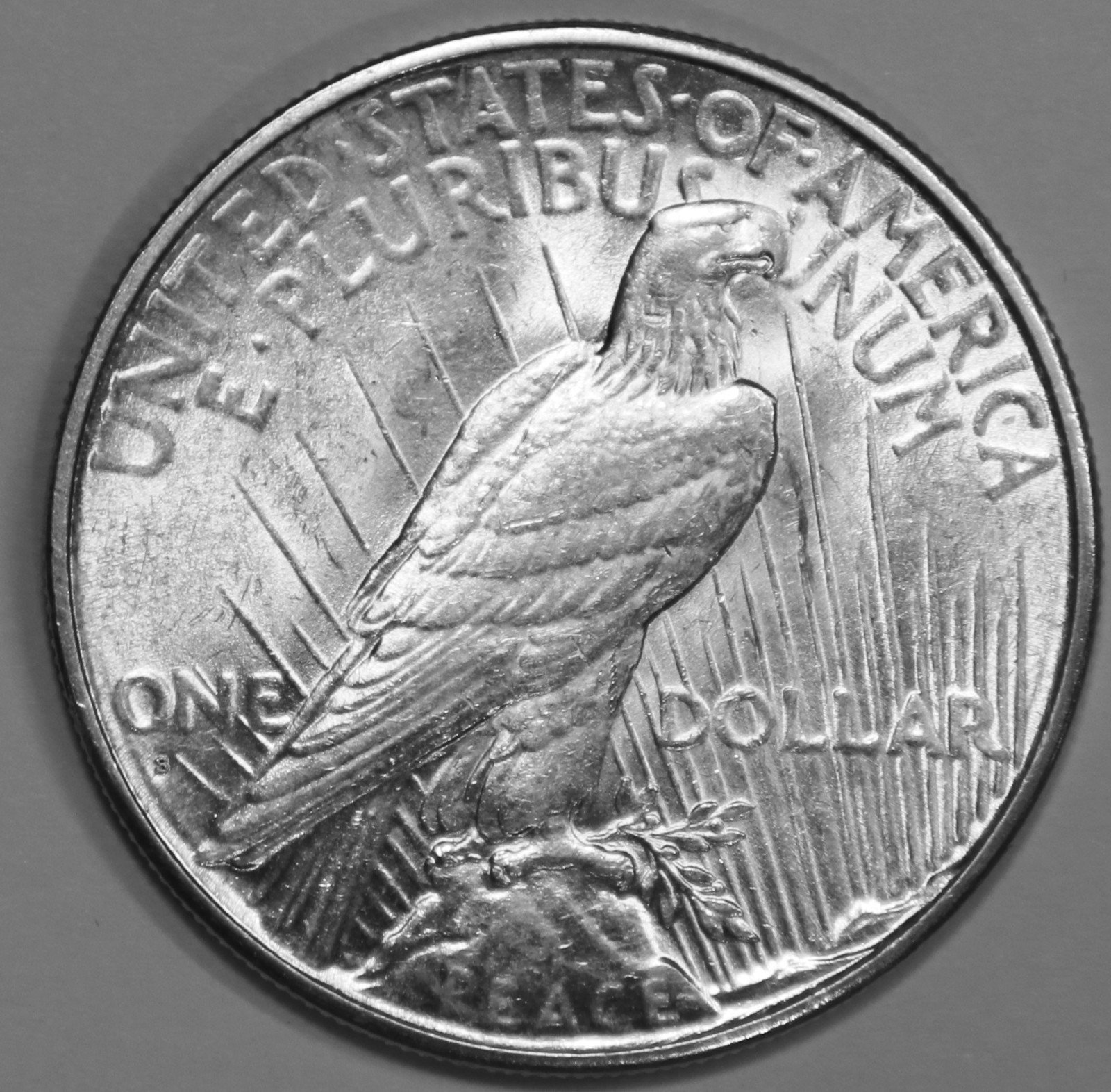 1926-S Peace Dollar - CH BU - #7998D