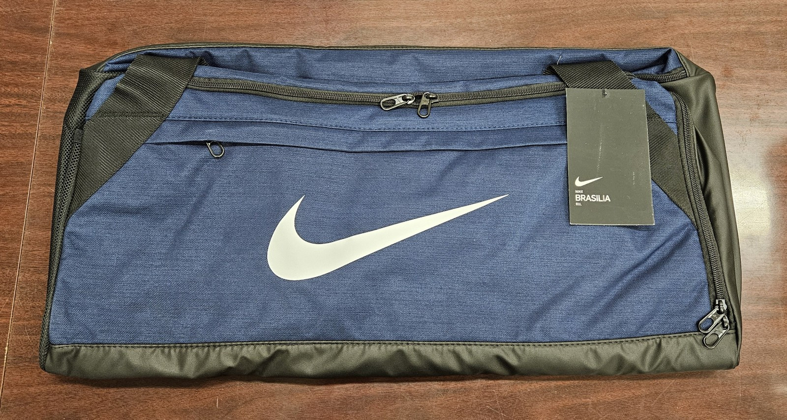 Nike Brasilia 9.5 Training Duffel Bag Medium Gym Bag Navy Nike Item # BA5977-410