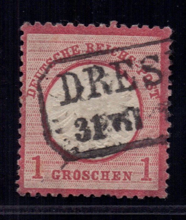 German Reich Michel number 19 stamped