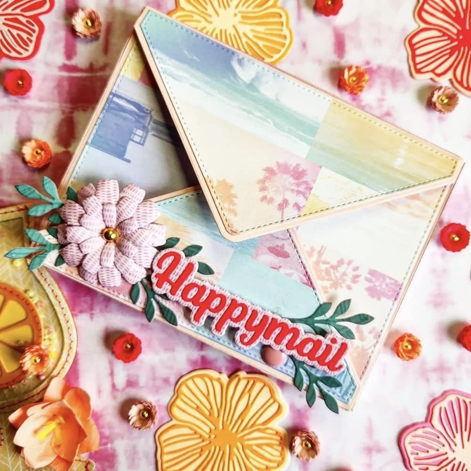 KSCRAFT A2 Mail Box Bulky Card Envelope Metal Cutting Dies Stencils for DIY S...