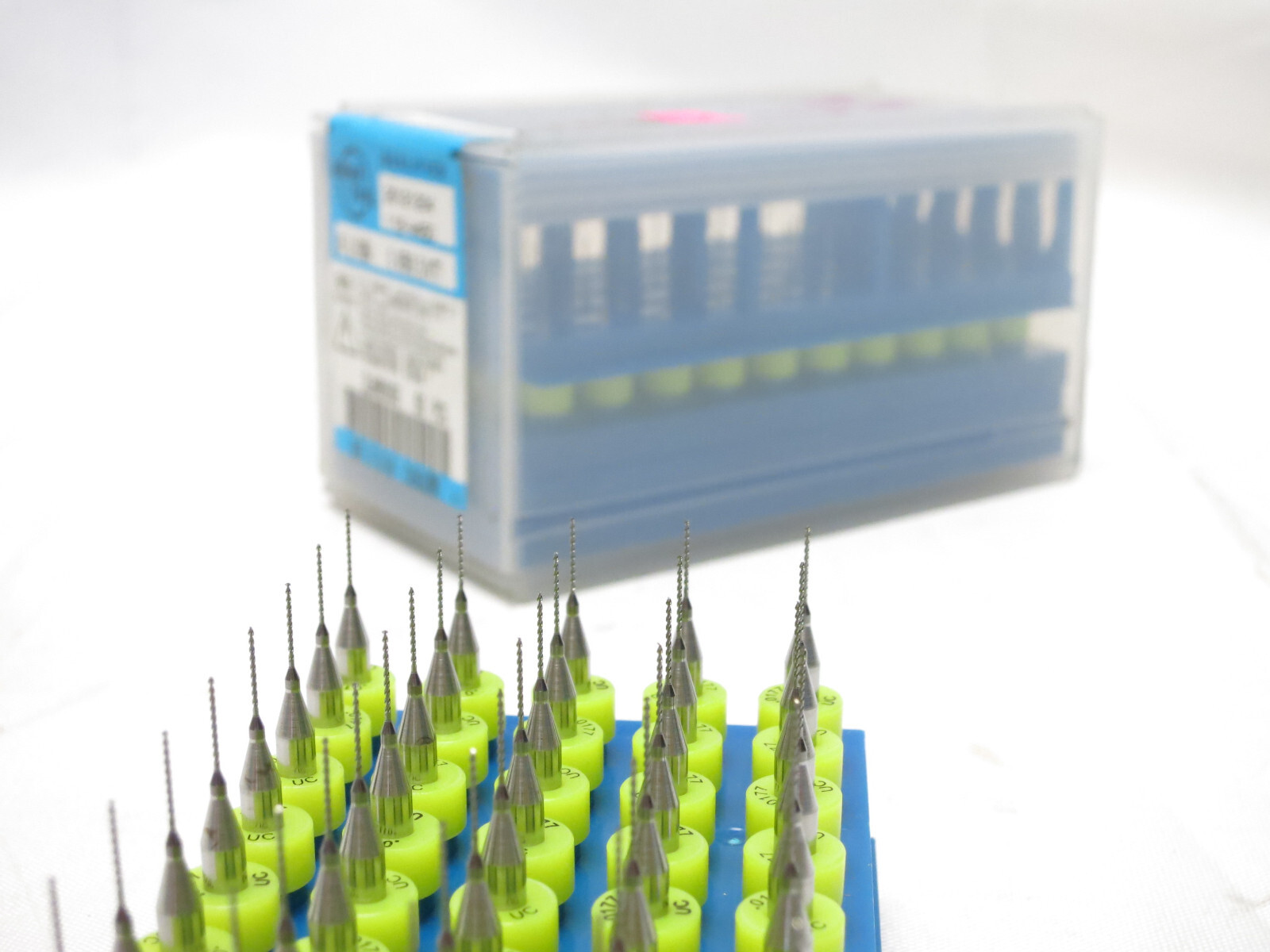 Union Tool 118-W450 UV L119BW 0.45x6.5mm Micro Carbide PCB Drills 50 Pack New