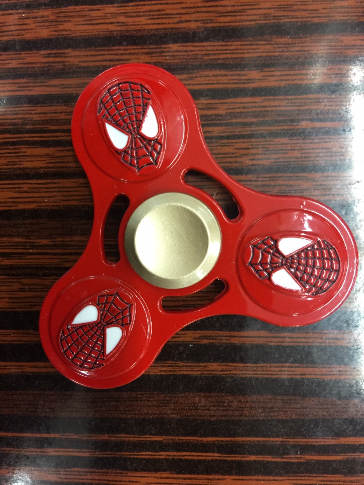 Avengers Super hero Metal Hand Fidget Spinner spider man special weekend