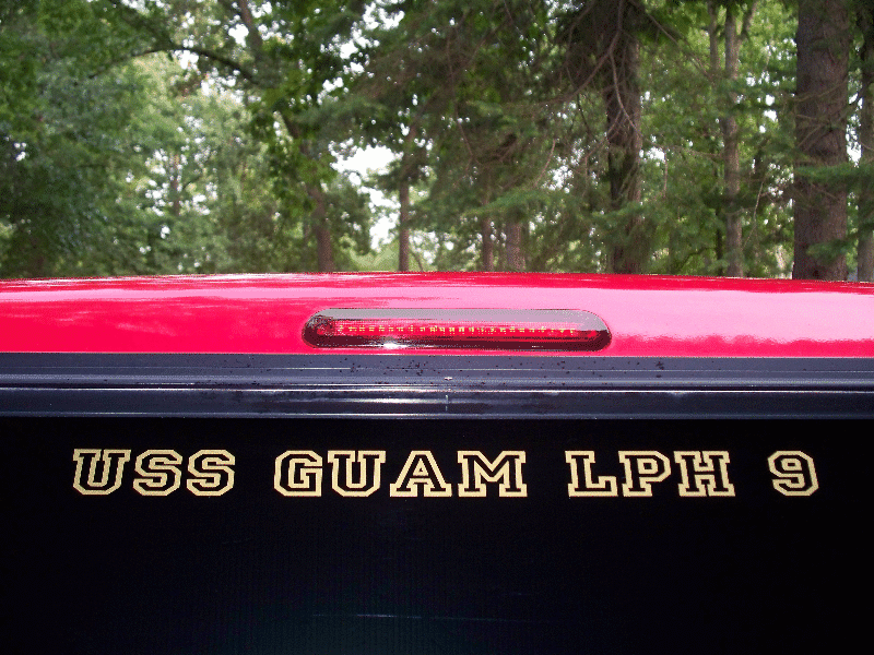USS GUAM LPH 9 Decal US NAVY Military USN S01