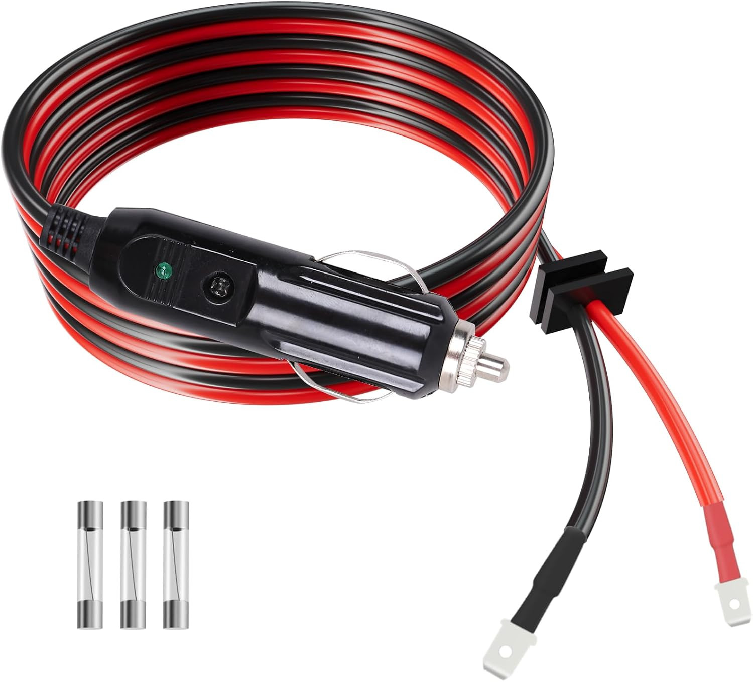 12V 24V Thermoelectric Cooler Power Cable Replacement for Coleman Cooler | 30000